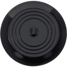 Tapón antiolor de silicona negra, engrosado y ensanchado, de 15 cm, para fregadero y desagüe de suelo, apto para cocina, baño y lavadero.