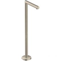 Hansgrohe - Axor Uno - Bec de baignoire au sol, nickel brossé 45412820