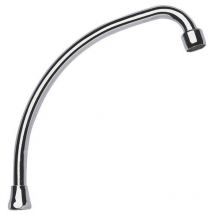 Bec universel luxe col de cygne chrome