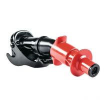 Valpro - Bec verseur automatique p. bidons pour carburant 5 +10 l l. 186 mm l. 68 mm h. 92 mm av fonction arrêt remplissage noir-rouge