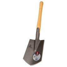 Idealspaten - Bêche extérieure idéale, taille. 0, sentblasted, cisaille latérale, manche bouton en frêne 39 cm - 15040090