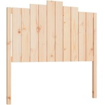 Bed Headboard 106x4x110 cm Solid Wood Pine vidaXL