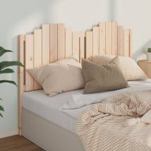 Bed Headboard 166x4x110 cm Solid Wood Pine vidaXL