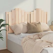 Bed Headboard 141x4x110 cm Solid Wood Pine vidaXL