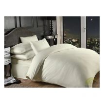 Emma Barclay - Bedding Fitted Sheet 1000 Thread Count, Double King SuperKing, Cream (King)