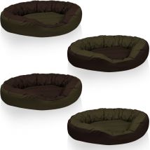 Lit pour chien sunny, coussin, panier pour chien, 13 couleurs au choix:XL, mystic (vert/brun) - Beddog