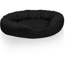Lit pour chien sunny, coussin, panier pour chien, 13 couleurs au choix:L, black (noir) - Beddog
