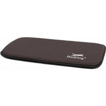 Cora, grand tapis pour chien, lit rectangulaire, oreiller pour animal:S, mocca (brun) - Beddog