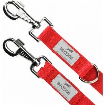 Laisse pour chien spike, laisse de course, longueur totale de 2m:rouge, 2m/25mm - Beddog