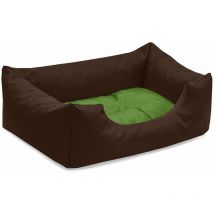 Beddog - mimi lit pour chien,coussin,panier pour chien:S, green-field (brun/vert)