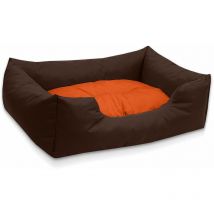 Mimi lit pour chien,coussin,panier pour chien:L, sunset (brun/orange) - Beddog