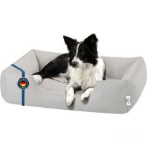 Zara lit pour chien, Panier corbeille, coussin de chien:L, light-grey (gris clair) - Beddog