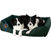 Beddog - zara lit pour chien, Panier corbeille, coussin de chien:3XL, bottle-green (vert foncé)