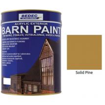 Barn Paint - Semi-Gloss - Solid Pine - 2.5L - Solid Pine - Bedec