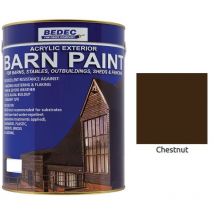 Barn Paint - Semi-Gloss - Chestnut - 2.5L - Bedec