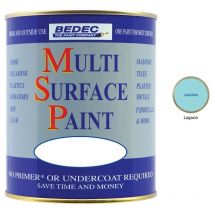 Bedec Multi Surface Paint - Gloss - Lagoon - 750ml - Lagoon