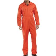 Beeswift Orange Zip Coveralls - Size 54in