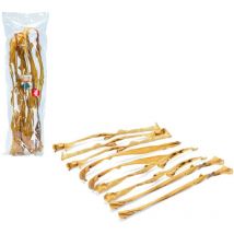 Hundesnack Rinderkopfhaut Vorteilspack 10 Stück ca. 70 - 80 cm Rinderhaut - Beeztees