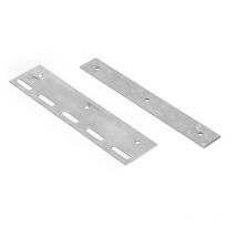 Befestigungsplatte in 20cm Länge für Lamellenvorhang PVC-Streifenvorhang