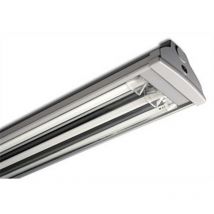 Beghelli - 14829 - Roof Light T5 2x49W - grey