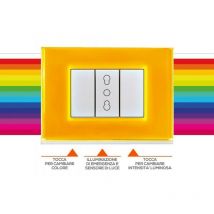 Beghelli - brain classic farbwechselplatte 3 module kompatibel mit den beliebtesten zivilen serien 81231e