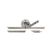 Limit Präzisions-Winkelmesser 150-300mm – Edelstahl – Messbereich 0-90° – Nonius-Skala 1/12° – Ideal für Heimwerkerprojekte