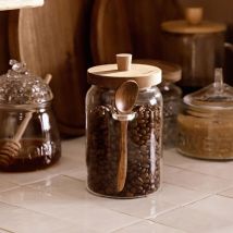 Behälter CARLOS Glas mit Akazienlöffel 0,9 l 844107