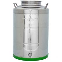 Fass öl boden geschweisst edelstahl grosser mund LT.50