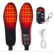 Beheizte Thermo-Einlegesohlen mit Batteriebetrieb (3 Stufen heiß), Größe: 25 cm, waschbar