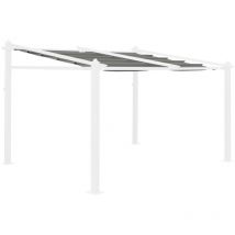 Replacement canopy roof for 3x4m Murum pergola, Murum, Grey