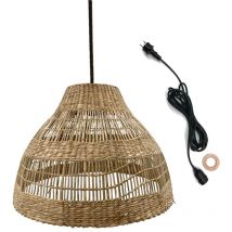 Lumisky - Suspension d'extérieur merida outdoor cable Beige Corde H34cm
