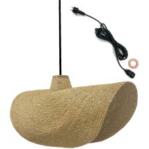 Suspension d'extérieur KLEIA OUTDOOR CABLE Beige Jute H30cm