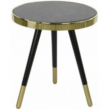 Hilfstisch in Stahlglas 42,5 x 42,5x48 Stahlglas mehrfarbiger Farbfamilienhilfstische Details