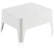 Beistelltisch Farbe: White 58x48x30cm. Modell: Alaska Sp Berner