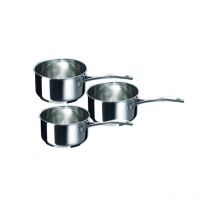 Serie 3 pentole in acciaio inox 16-18-20 cm - 12066974 Beka