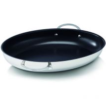 Beka Fischpfanne 37,5 x 25 cm – Hochwertiger 18/10 Edelstahl – Antihaftbeschichtung – Ideal für Induktion