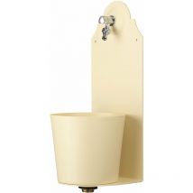 Bel-fer - Fontana a Parete da Giardino con Rubinetto Belfer 42/PRX Avorio