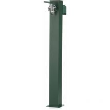 Fontana da Giardino con Doppio Rubinetto Belfer 42/QRR Verde