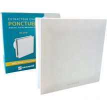 Belen h - V1 - Extracteur d'air pour Salle de Bain/WC - Détection d'Humidité avec Minuterie Intégrée - Faible consommation énergétique - Silencieux