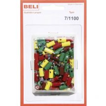 7/1100 Mini Morsetto a banana ø perno: 2.6 mm 1 kit - Beli-beco