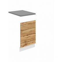 Habillage de Porte Lave Vaisselle PO45 Meuble Lave Vaisselle avec Plan de Travail i Accessoire pour Lave-Vaisselle Cuisine - Teille: 1,6 x 45 x 57 cm