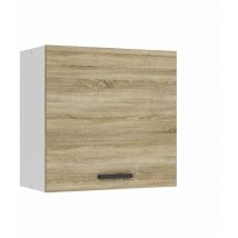 Hängeschrank Küche, Küchenschränke sg. Breite 60 cm. Oberschrank mit 1 Tür, Küchenhängeschränke, Wandschrank Hängend, Sonoma-Eiche - Belini