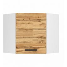 Hängeschrank Küche, Küchenschränke sgn. Breite 60 cm. Oberschrank mit 1 Tür, Küchenhängeschränke, Wandschrank Hängend, Wotan-Eiche - Belini