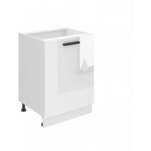 Belini - Meuble Cuisine Bas sans Plan de Travail sd i Meubles de Cuisine - Taille: 51,6 x 60 x 82 cm i Petit Meuble Cuisine - 1 Porte i Couleur :