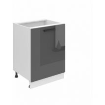 Belini - Meuble Cuisine Bas sans Plan de Travail sd i Meubles de Cuisine - Taille: 51,6 x 60 x 82 cm i Petit Meuble Cuisine - 1 Porte i Couleur :