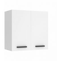 Belini - Meuble Haut Cuisine SG2-60 i Meubles de Cuisine - Mural, Rangements, 2 Portes i Taille: 29,6 x 60 x 58 cm i Armoire Murale avec Poignée en
