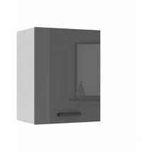 Belini - Meuble Haut Cuisine SG45 i Meubles de Cuisine - Mural, Rangements, 1 Porte i Taille: 29,6 x 45 x 58 cm i Armoire Murale avec Poignée en