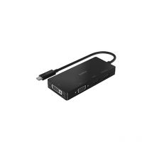 Belkin - Adaptateur vidéo usb-c (hdmi, vga, dvi, displayport), blk