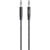 3.5mm - 3.5mm - 1.25m - 3,5mm - Mâle - 3,5mm - Mâle - 1,25 m - Noir (AV10164BT04-BLK) - Belkin