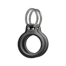 Belkin - Anneau de protection avec attache en métal (protection pour AirTag, accessoire résistant aux rayures, pack de 2, noir) Pour Écouteur, Cas